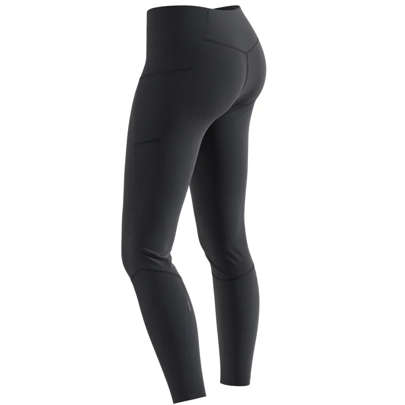 Salomon Cross Run 28-inch Women's Tight in Deep Black-1